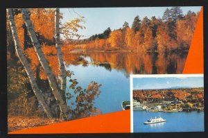 Burlington, Vermont/VT Postcard, Ferry On Lake Champlain