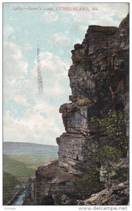 CUMBERLAND, Maryland, PU-1908; Lover's Leap