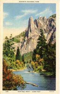 CA - Yosemite National Park. Sentinel Rock