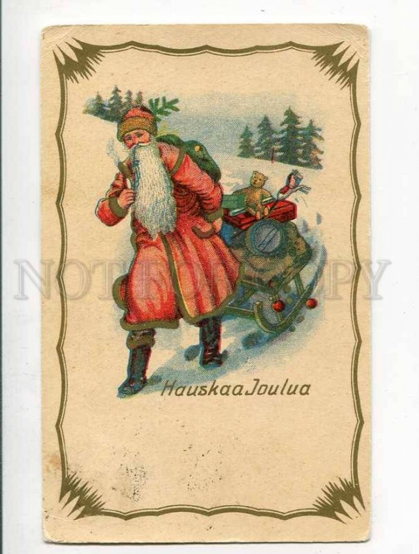 285678 NEW YEAR Finland SANTA CLAUS Joulupukki TEDDY BEAR old | Topics ...