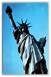 Statue of Liberty From Below New York City NY NYC UNP Unused Chrome Postcard W9