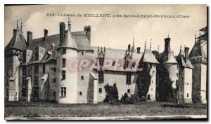 Postcard Old Chateau Meillant near Saint Amand Montrond Cher