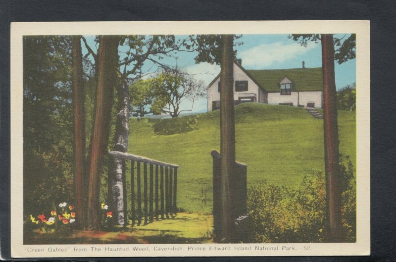 Canada Postcard - Green Gables From Haunted Wood, Prince Edward Island T9201