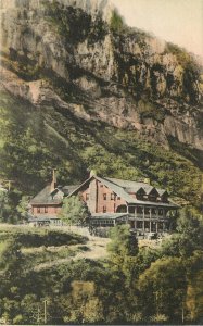 Hand-Colored Postcard; The Hermitage, Ogden Canyon UT 1927 note Dinner & Dance