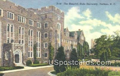 Hospital, Duke University in Durham, North Carolina