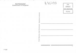 B35790 Bad Reichenhall Solebrunnen im Kurgarten  germany