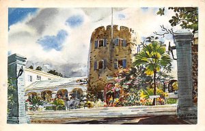 Blue Beards Castle Saint Thomas Virgin Islands Postcard