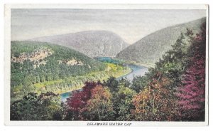 Delaware Water Gap Pennsylvania Unused Compliments Prudential Insurance Postcard