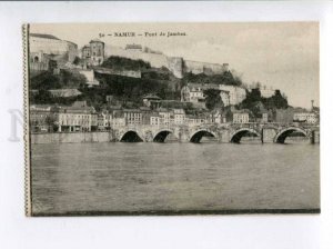 401319 BELGIUM NAMUR Jambes bridge Vintage postcard