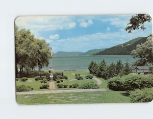 Postcard Otsego Lake, Cooperstown, New York