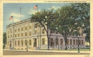 US Post Office & Custom House in Bay City, Michigan