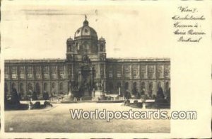 Naturhistoriushes Muesum, Maria Theresia Wien - Vienna Austria Postal Used Un...