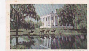 Louisiana St Francisville Greenwood Home Of Mr And Mrs Frank S Percy