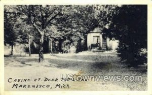 Cabins at Deer Trail Inn - Marenisco, Michigan MI  