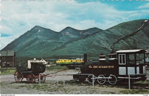 YUKON Transportation Old and New, Duchess, Stagecoach, Carcross, Canada, 19...