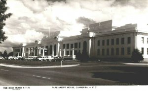 Australia Parliament House Canberra ACT Vintage RPPC 03.94