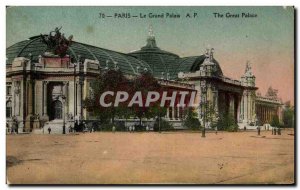 Old Postcard Paris Grand Palais