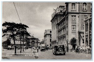 c1950's View of Oriental Hotel and Its Neighborhood Kobe Japan Postcard