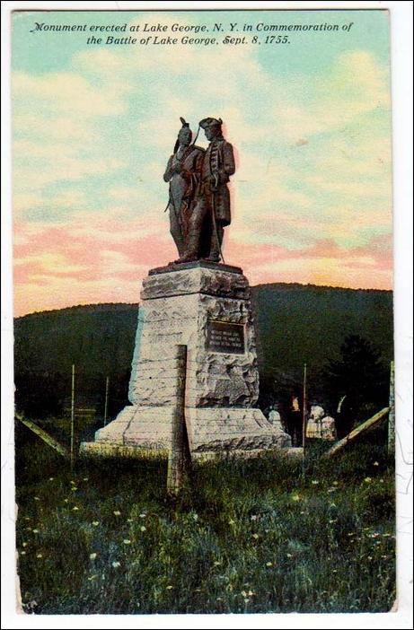 Monument, Battle of Lake George NY