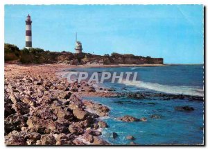 Modern Postcard Island of Oleron The tip of the Isle has Chassiron Lighthouse
