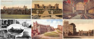 lots8  collection windsor castle all pre 1930 lot 35 ppc