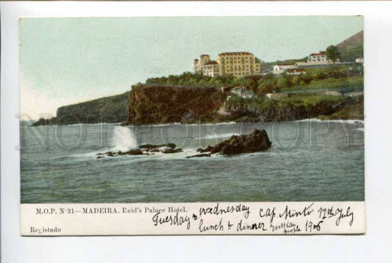 424418 PORTUGAL MADEIRA Reids Palace Hotel Vintage postcard