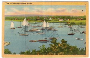 View at Boothbay Harbor, Maine