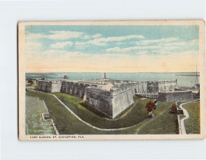 Postcard Fort Marion, St. Augustine, Florida, USA