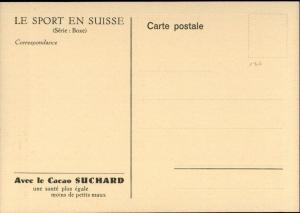 Suisse Swiss Boxing Caricatures Boxers Chocolats Suchard Set 6 Postcards gfz