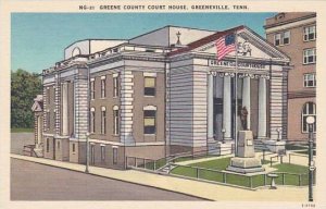 Tennessee Greeneville Greene County Court House