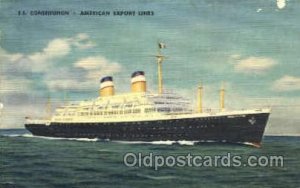 S.S. Constitution, American Export Lines Ship Shps, Ocean Liners, Unused pain...