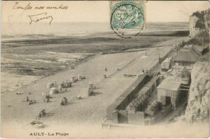 CPA AULT La Plage (807875)