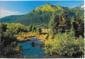 US Mendenhall Glacier, Alaska. Recreation Area. unused. Nice.