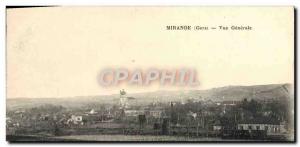 Postcard Old Mirande Vue Generale