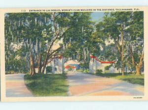 Linen Suffrage WOMAN'S CLUB BUILDING Tallahassee Florida FL HJ7002