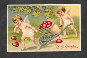 Vintage Embossed Postcard Valentine's Day Child!