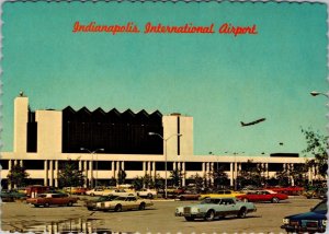 2~4X6 Postcards IN, Indiana INDIANAPOLIS INTERNATIONAL AIRPORT Terminal & Aerial