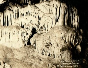 C.1910 Oregon Caves The White House Underground RPPC Real Photo Postcard P110