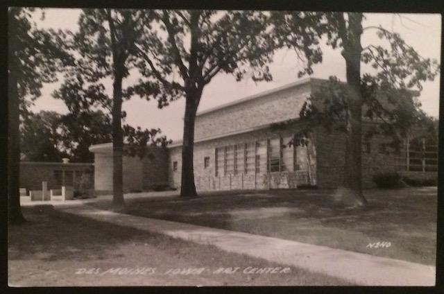 Des Moines Iowa Art Center N240 Real Photo Post Card