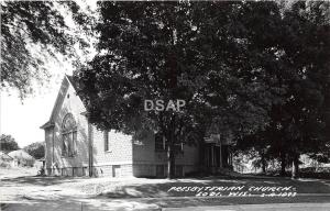 C50/ Lodi Wisconsin Wi RPPC Real Photo Postcard c40s Presbyterian Church