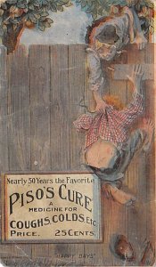 Pisos' Cure, Coughs and Colds Advertising Unused 