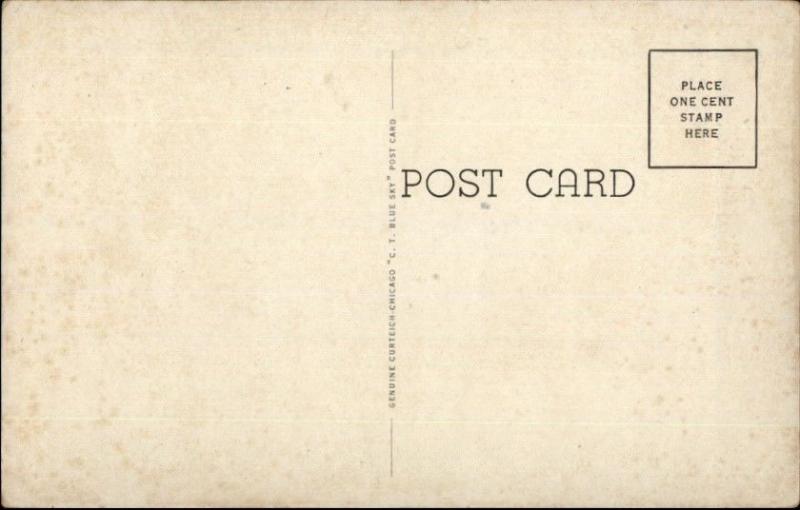 Walnut Ridge AR Main St. West c1940s Postcard