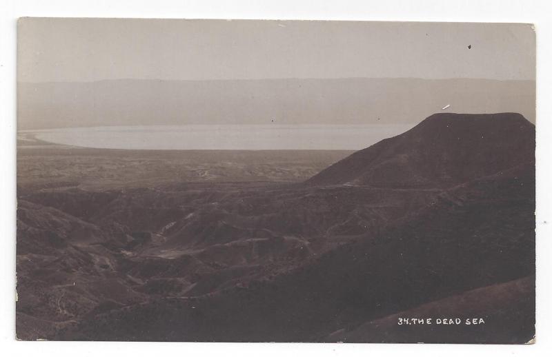 Dead Sea American Colony Photo Card Jerusalem