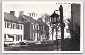 New Market Maryland MD Scene On Maine Street Postcard B43