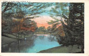 Pitman New Jersey Glen Lake Scenic View Vintage Postcard AA72005