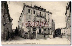 Old Postcard Contrexeville Grand Hotel de Paris