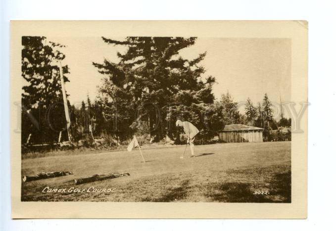 167867 Canada British Columbia COURTENAY Comox GOLF Course OLd