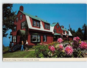 Postcard Roosevelt's Cottage, Campobello Island, Welshpool, Canada