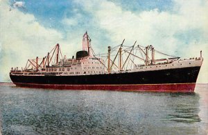 MN Guadalupe Compania Trasatlantica Espanola Ship 1967 