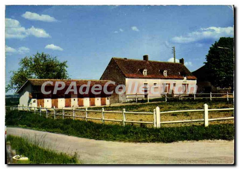 Postcard Modern Yvre le Polin Sarthe chateau de la Briere